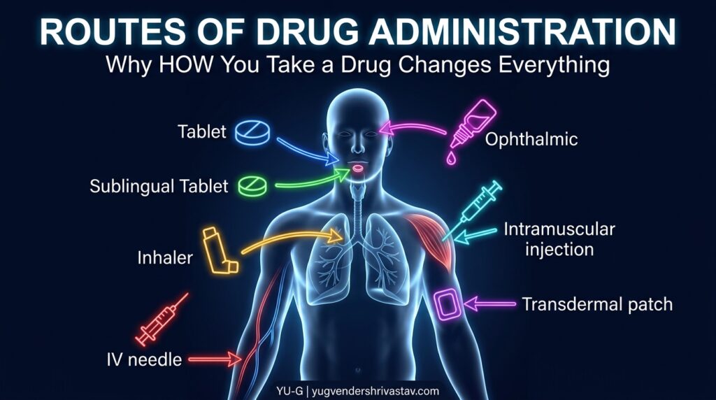 Routes of Drug Administration: Why How You Take a Drug Is Just as Important as What You Take